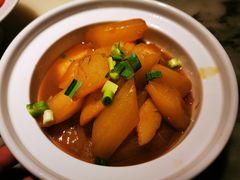 鲍汁炖萝卜-绿茶餐厅