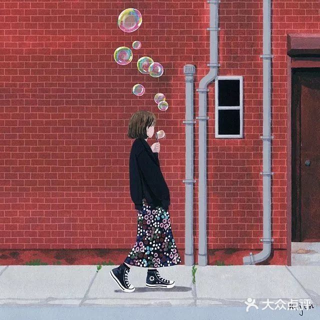超养眼的小清新插画，可以当壁纸了