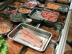 自助取餐区-英雄故事地摊烤肉(马驹桥店)