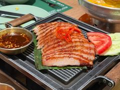 炭烧猪颈肉-mango tree芒果树泰国餐厅(青岛万象城店)