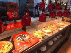 自助取餐区-比格比萨自助(国展店)