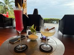 -日落吧·海景咖啡厅·餐酒吧·鸡尾酒·下午茶·乐队表演·浪漫夕阳·三亚文华东方酒店