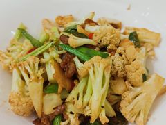 生炒有机菜花-月福京味斋·烤鸭店·北京菜(鼓楼总店)