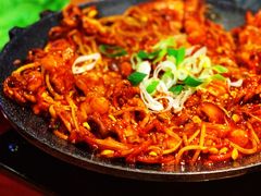 铁板五花肉八爪鱼-几之上韩国小食