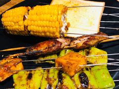烤甜玉米-聚点串吧·北京烧烤(赵登禹路店)