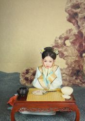 -后宫·古装汉服京剧儿童亲子全家福摄影