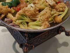 干锅有机花菜-聚宾楼·烤鸭·家宴(科技三路店)