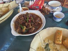 -古榕农庄·桑拿簸箕菜·招牌泥焗鸡(清远长隆店)