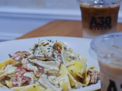 蘑菇汁培根宽面-A30 BISTRO