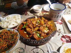 新疆特色大盘鸡-新疆儿子娃娃餐厅(锦华街店)