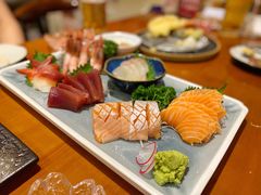 刺身拼盘中拼-気楽亭和食料理(气乐亭大世界本店)