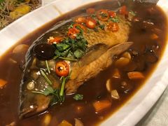 红烧黄河口鲤鱼-鲁城往事(游客中心店)
