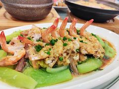 鲜虾支竹蒸水东芥-广州酒家(昌岗地铁站店)