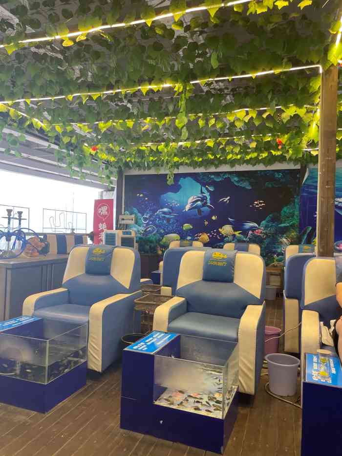 掏耳朵鱼疗 -"来洪崖洞玩儿,感受一下当地特色的采耳小鱼.