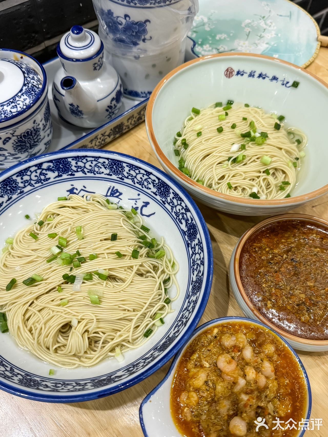 每次来观前街，都不容错过的一碗“三虾面”。