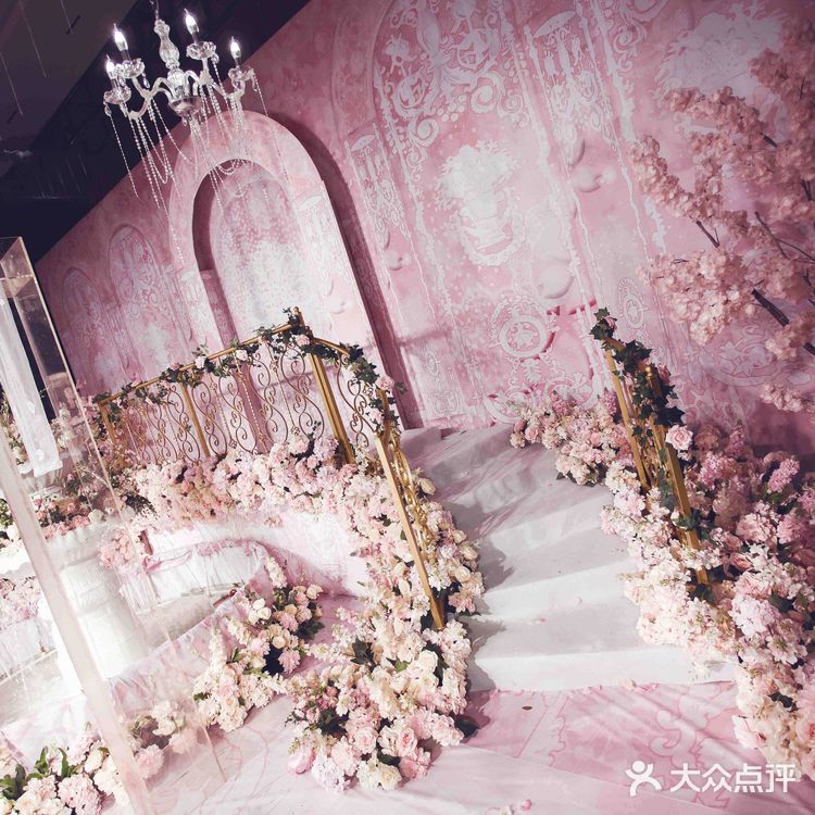 粉色简婚礼