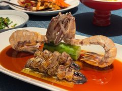琥珀溏心富贵虾-海味世家·家常菜馆(明州里店)