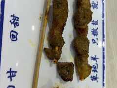 烤羊肉串-丝路伊兰·兰州牛肉面(马连道店)