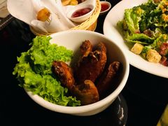 黑白芝麻鸡翅-Lets burger非常汉堡·环球风味(蓝色港湾店)