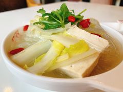 上汤娃娃菜炖豆腐-嘉和一品粥(政府街店)
