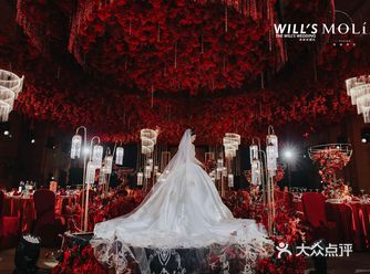 沈阳婚礼丨美到惊叹的大气浓郁红金色婚礼
