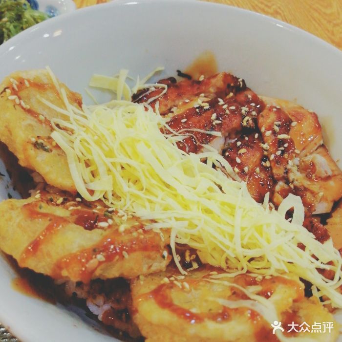 朵佐和风便当日式料理(中山东路店)照烧双拼饭图片 - 第3张