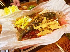 豆豉味纸包鱼-我们家私房纸包鱼·烧烤