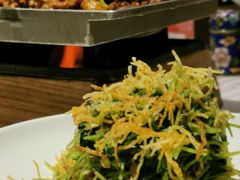 巧拌豆苗-四季民福烤鸭店(王府井灯市口店)