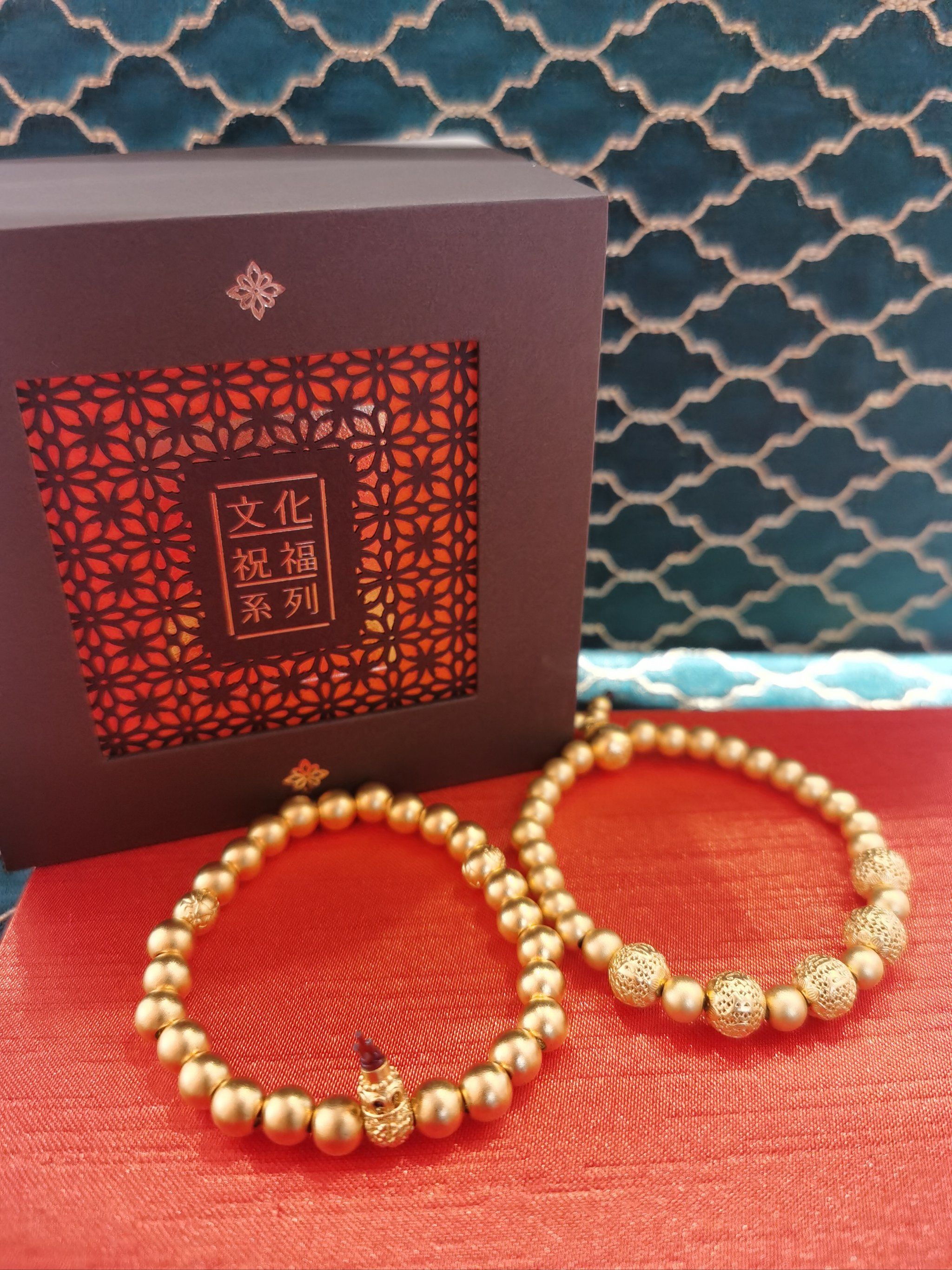 周生生文化祝福系列足金手串