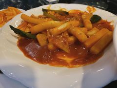 鱼饼炒年糕-桃园中华料理炸酱面(燕儿岛路店)