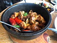 黑金蒜鲜鲍铁锅鸡-宁波柏悦酒店·钱湖渔港