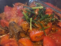 -贵州辣子鸡番茄鸡