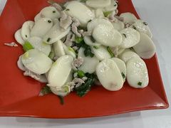鸡毛菜炒年糕-新川饮食(新川小区店)
