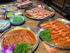 -明洞阿姨·韩式酱蟹烤肉·创意料理(三元桥店)