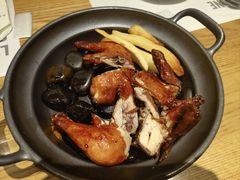 烤原只美国春鸡（花椒麻辣味）-原石牛扒·约会餐厅(龙城万科里店)
