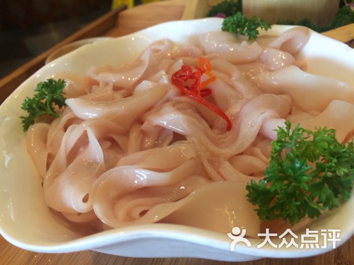 浅花涧雅趣火锅(新城市广场店)-鸭肠-菜-鸭肠图片-深圳美食-大众点评