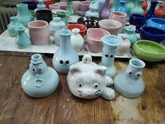 -不贰手作陶艺diy·烧玻璃·银饰团建(人民大学店)