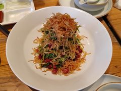 巧拌豆苗-四季民福烤鸭店(前门廊房二条店)