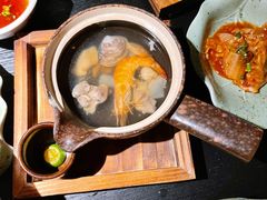 松茸土瓶蒸-花潮料理艺食馆(成都万象城店)