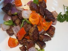 铁板黑椒牛肉-海派美食·家宴海鲜青岛菜·石锅鲽鱼头(东方城店)