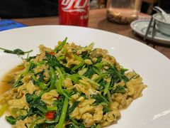 香菜炒土鸡蛋-周家二小姐的菜(西津渡店)