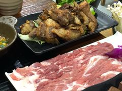 手切羊后腿-老北京羊蝎子(永德路店)