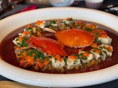 糟骨头黑豚肉碎蒸膏蟹-上海滩餐厅(BFC外滩金融中心店)