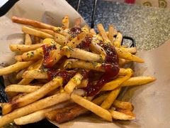 炸薯条-包装马车·韩国料理·포장마차