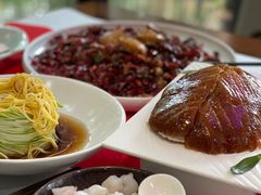 酥不腻北京挂炉果木烤鸭-荷风细雨·中国茶宴(碧云店)