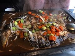 酱香烤鱼-探鱼·鲜青椒爽麻烤鱼(天一广场店)
