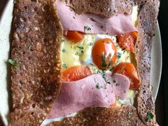 鸡蛋蘑菇熏肉荞麦可丽饼-RAC BAR(安福路店)