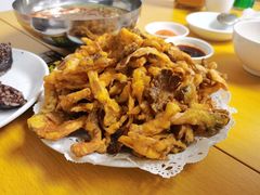 干炸鲜蘑-屋里家延边朝鲜族冷面(南园店)