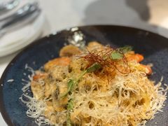 芝士蘑菇鲜虾意大利面-BE BRIGHT KITCHEN(正佳广场店)
