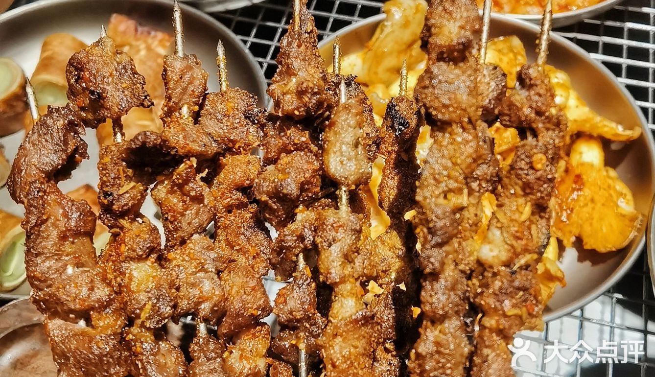 还有比吃着中国烧烤看大屏球赛更好的搭配麽⁉️